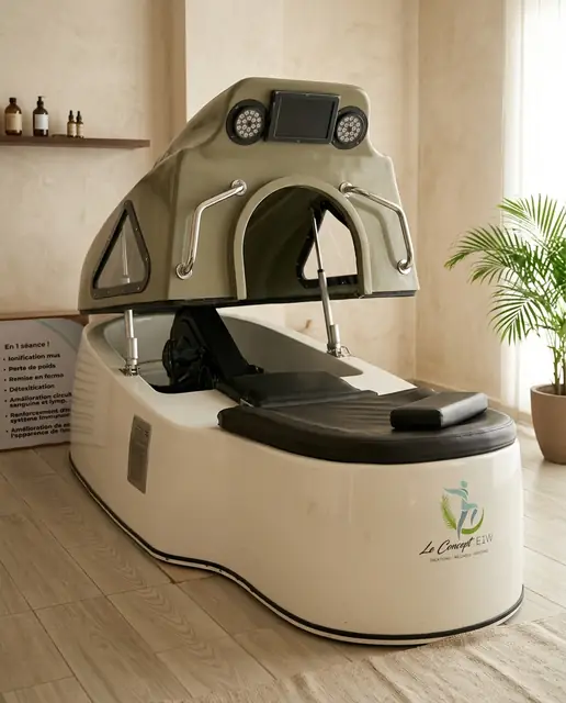 Capsule hydromassante infrarouge